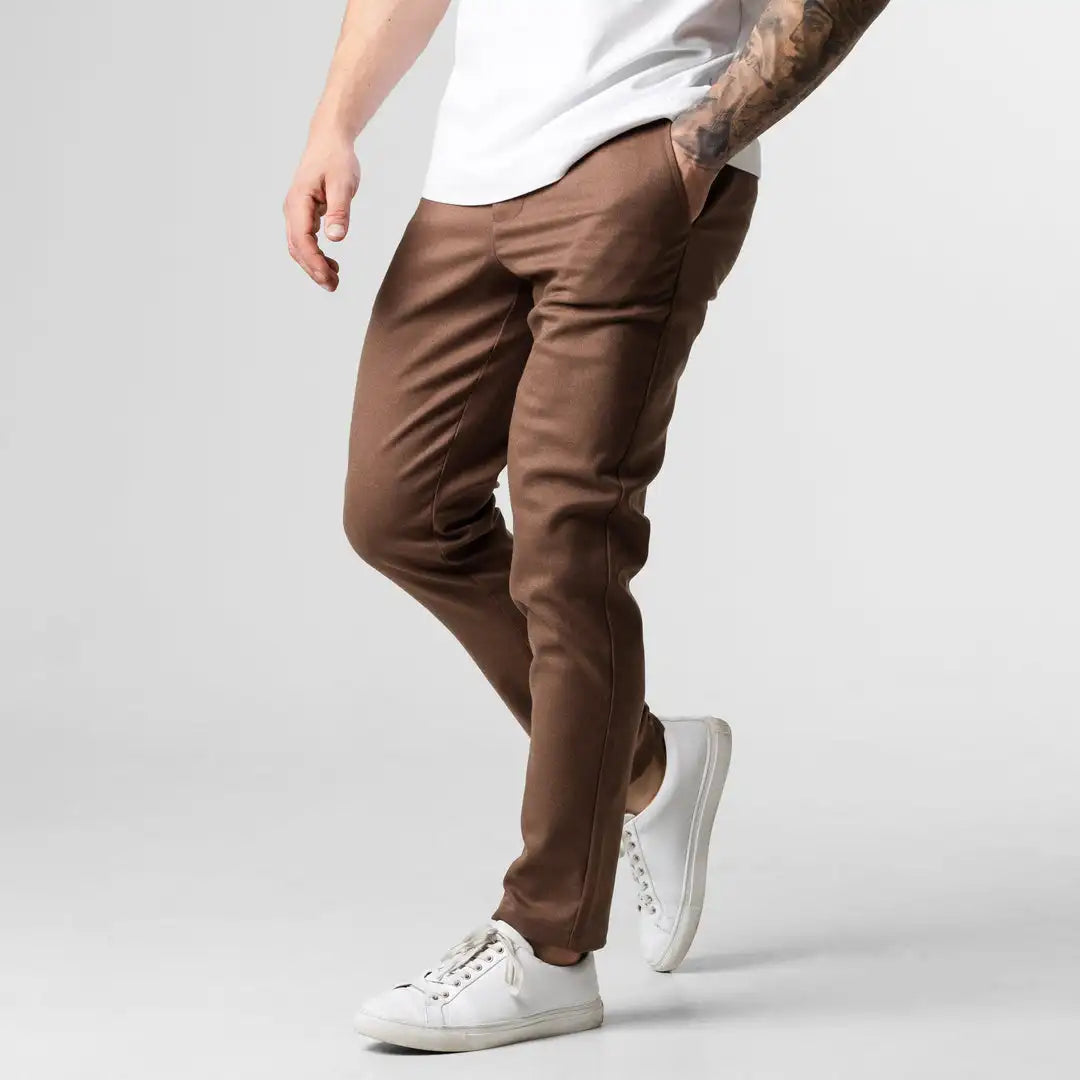 The Comfortable Slim Fit Soft Chino Trousers