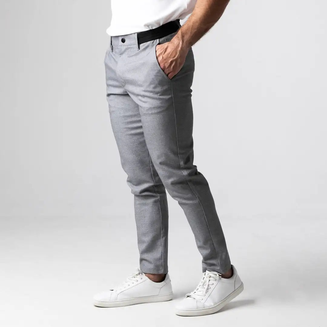 The Comfortable Slim Fit Soft Chino Trousers