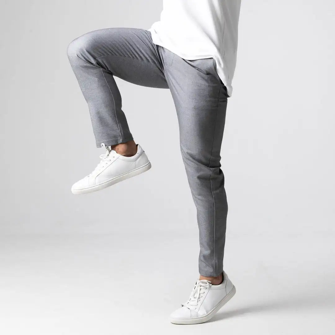 The Comfortable Slim Fit Soft Chino Trousers