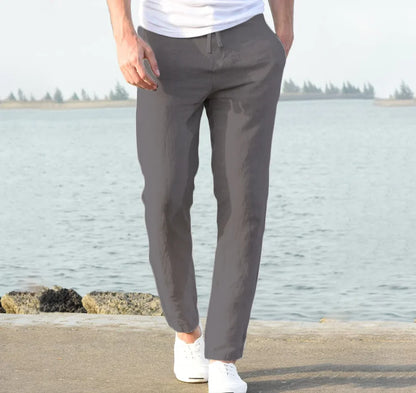 The cotton linnen trousers