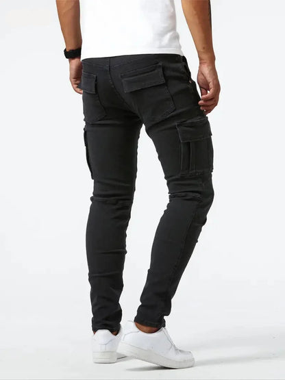 The Side Pocket Slim Fit Trousers