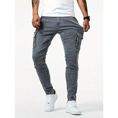 The Side Pocket Slim Fit Trousers
