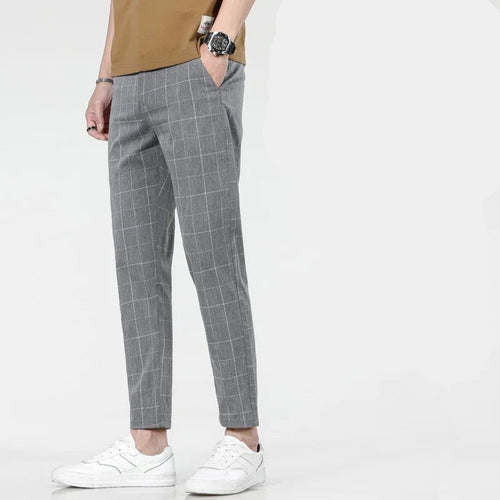 The Business Slim Short Ankle Trousers