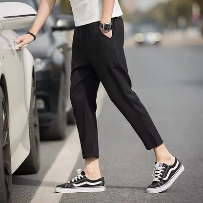 The Business Slim Short Ankle Trousers