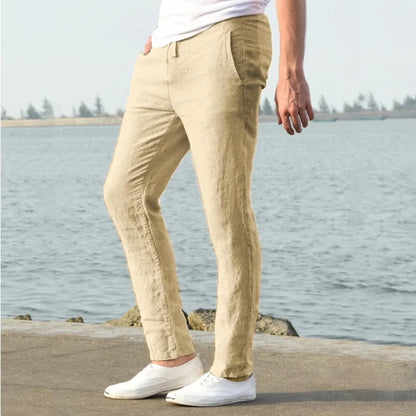The cotton linnen trousers