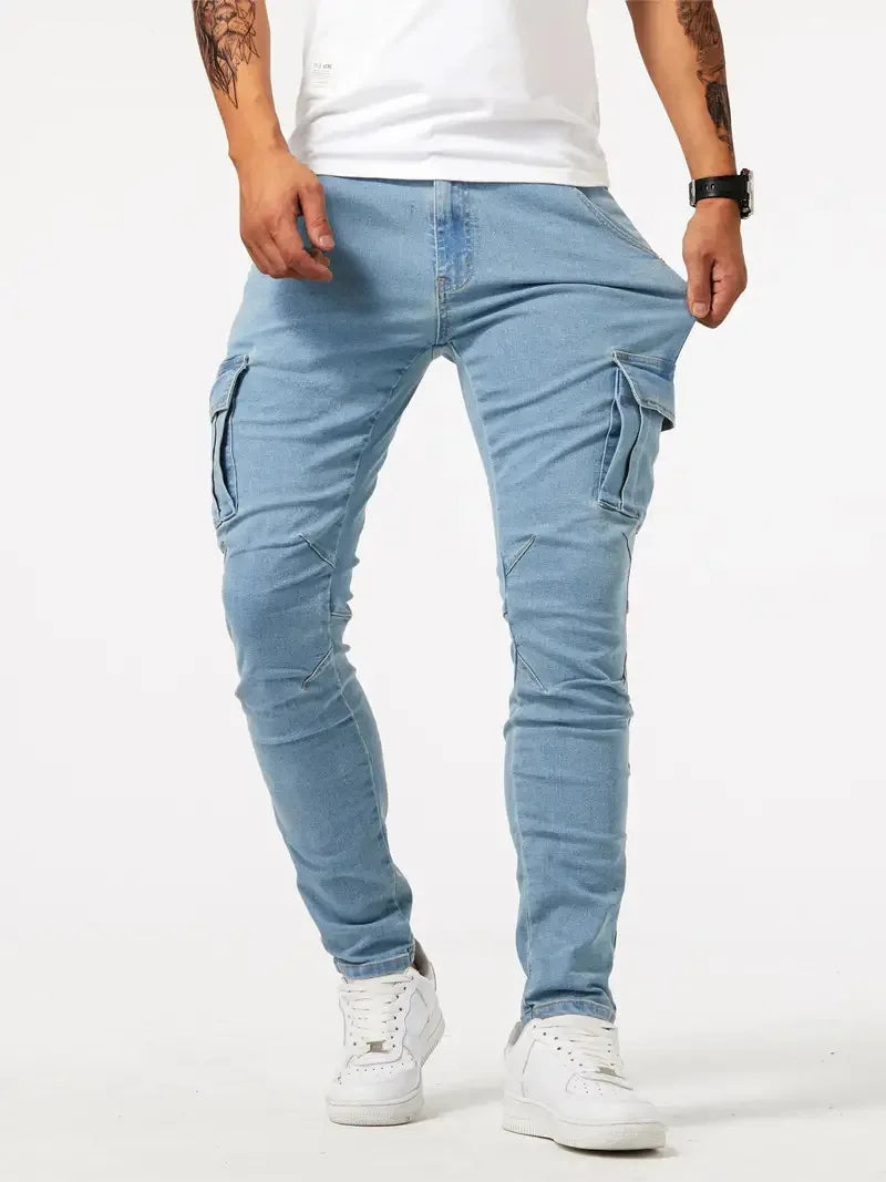 The Side Pocket Slim Fit Trousers