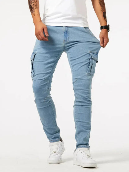 The Side Pocket Slim Fit Trousers