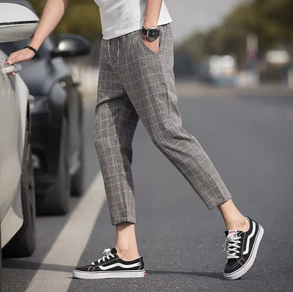 The Business Slim Short Ankle Trousers